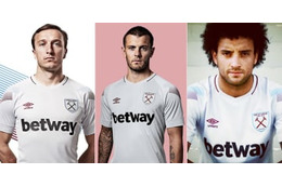 ウェストハム、“降格シーズン”に触発の2018-19新サードユニフォーム！GKユニも掲載 画像