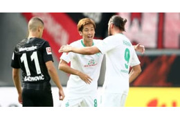 ブレーメン大迫、今季初ゴール！元PSGのGKの「股を抜く」（動画あり） 画像