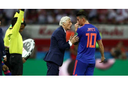 ハメス、代表を去るペケルマン監督に「泣けるお別れメッセージ」 画像