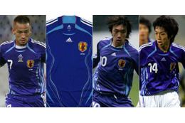 日本代表歴代ユニフォームを振り返る！2006W杯「日本刀、刃文モデル」 画像