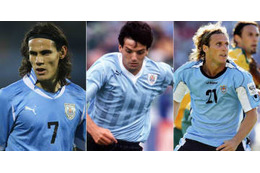 ウルグアイ代表、歴代「クールな7つのユニフォーム」はこれ！ 画像