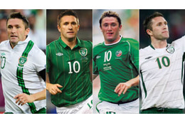 引退のロビー・キーンを「傑作揃いのアイルランド代表ユニフォーム」で振り返る 画像