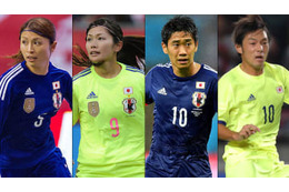 日本代表の歴代ユニフォームを見る！2014年「円陣モデル」 画像