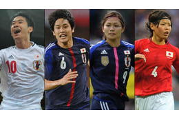 日本代表の歴代ユニフォームを見る！2012年「結束の一本線モデル」 画像