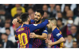 スアレス、ベルナベウで「圧巻の疑似ハット」！コパでのクラシコがすごかった 画像