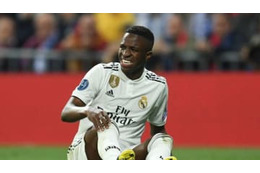 レアルの新星ヴィニシウス、今季絶望か…代表も辞退へ 画像