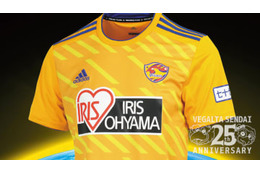 ベガルタ仙台が2019新ユニフォームを発表！今季は「25周年記念モデル」に 画像