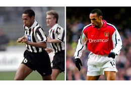 ラムジーも？「アーセナルとユーヴェでプレーした6人のスター」 画像