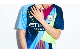 マンチェスター・シティ、「NIKE6周年」マッシュアップ・ユニフォームを発表！ 画像