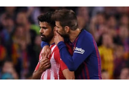 D・コスタ、たった28分で一発退場…バルセロナ戦で何をやった 画像