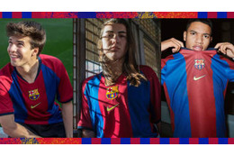 バルセロナ、98-99ユニフォームのリメイク版を発表！オリジナルの画像も掲載 画像