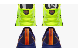 バルセロナとNIKEのコラボスニーカー、配色がいいぞ！ 画像