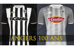 仏1部アンジェ、「100周年記念」となる2019-20新ユニフォームを発表！ 画像