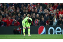 CL衝撃敗退のメッシ、1人だけアンフィールドに置き去り…なぜ 画像