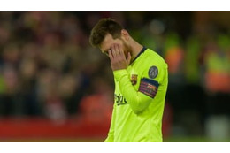 メッシ「リヴァプール戦は人生最悪だった」 と謝罪 画像