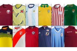 コパ・アメリカ2019、出場12チームのユニフォームまとめ 画像