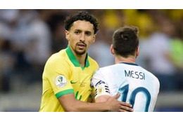 メッシをマークしたブラジル代表DF、謎の交代理由は「下痢嘔吐」だった 画像