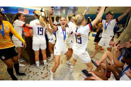 アメリカ女子W杯連覇！美女FWモーガンの「セクシー腰振りダンス」がこれ 画像