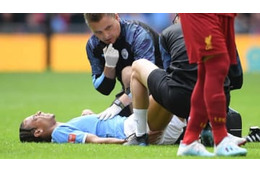 サネ、負傷交代で移籍はどうなる…スタジアムを去る姿がこれ 画像