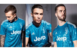 ユヴェントス、「カモフラ柄」の2019-20新サードユニフォームを発表！ 画像