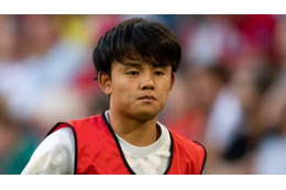 久保建英、レアルGKクルトワを打ち抜いた「強烈シュート」がこれ！ 画像