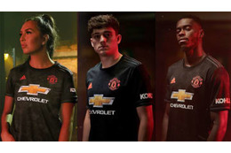 マンチェスター・U、「優勝110周年」を祝した2019-20サードユニフォームを発表！ 画像