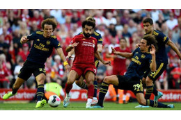 サラー、アーセナルを「ブッ壊した規格外の神ゴール」がこれ！ 画像