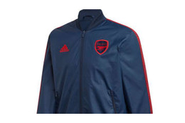 アーセナル、赤が鮮やかな「adidasアンセムジャケット」が初登場！ 画像