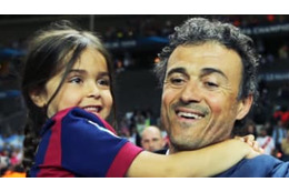 バルサとレアルの選手も黙とう…L・エンリケの娘、9歳で死去 画像