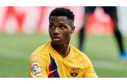 16歳でバルサデビューのファティ、なんと「メッシ兄」のおかけだった 画像