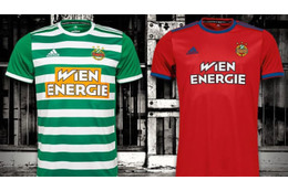 北川のラピド・ウィーン、「鉄板カラー」の2019-20新ユニフォーム登場！ 画像