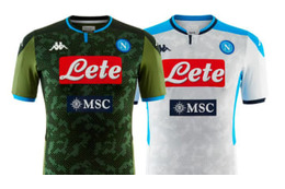 ナポリ、2019-20新ユニフォーム登場！アウェイは「ミリタリー迷彩」 画像