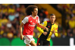 アーセナル痛恨…グエンドゥージの「おちょくりポーズ」も無残に返り討ち 画像