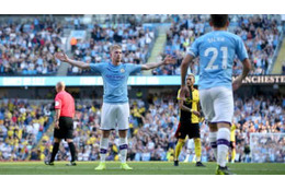 シティ、えぐすぎ…ペップも自画自賛の「無慈悲な全8ゴール」がこれ 画像