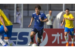 田中碧、王国ブラジルを“粉砕”した超絶「バナナシュート」がこれ 画像