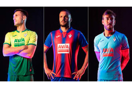 乾貴士のエイバル、2019-20新ユニフォームを発表！新メーカーは「JOMA」 画像