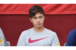 安部裕葵、バルセロナBで初ゴール！レアル久保にも劣らぬ「圧巻の一撃」を見よ 画像