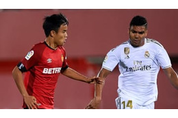 久保建英、ハメスを置き去りにした「魅惑タッチ」がこれ 画像