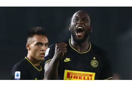 ルカク、やっぱ怪物だ！セリエAを震撼させた「電撃シュート」がこれ 画像