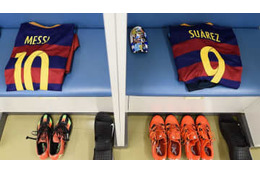 ロッカーの並びが一目瞭然！バルセロナの新しい控室がこれ 画像