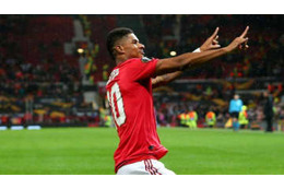 浅野のパルチザンを一蹴！ラッシュフォード、華麗展開からの「弾丸ボレー」 画像