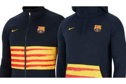 バルセロナ、「カタルーニャの象徴」をデザインのトレーニングウェア登場！ 画像