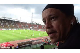 あのフランサが、J2水戸の試合をスタジアム観戦！理由を本人に聞いてみた 画像