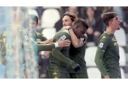 バロテッリ、最下位ブレシアを救った「値千金ゴール」がこれ！ 画像