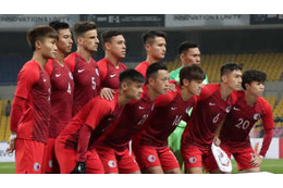 日本代表と戦う香港GK、韓国戦での「まさかのポロリ」がこれ 画像