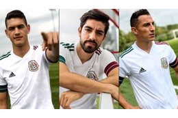 メキシコ代表、2020新アウェイユニフォーム発表！アシンメトリーの国旗色に 画像