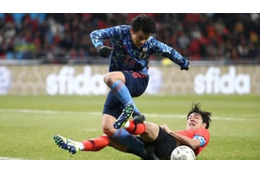 日本代表、敵地で韓国に敗北…E-1ダブル優勝はならず 画像