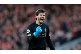 リヴァプールGKアリソン、日本で行われたクラブW杯で狂喜したと明かす！ 画像