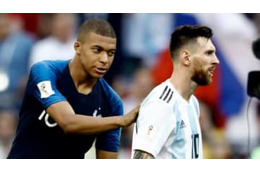 エムバペ興奮！「メッシが僕を見ている…」話がおもしろい 画像