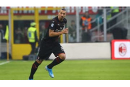 復帰初ゴールのイブラ、38歳で「驚異的スピード」を叩き出す 画像